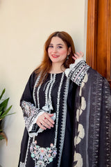 Winter Cotton 3 piece Stitched