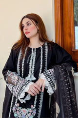 Winter Cotton 3 piece Stitched