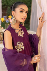 Purple 3pc Unstitched