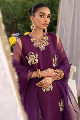 Purple 3pc Unstitched