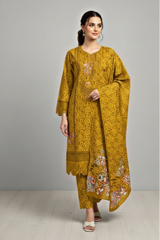 Winter Cotton 3 piece Stitched